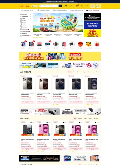 Bạch Long mobile - Đại lý uỷ quyền chính hãng Apple