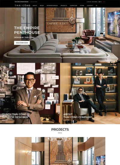 Thiết kế nội thất Thái Công - The world of luxury Interior & Furniture