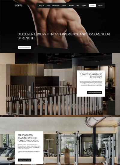 STEEL Fitness & Health - Luxury Personalised Training