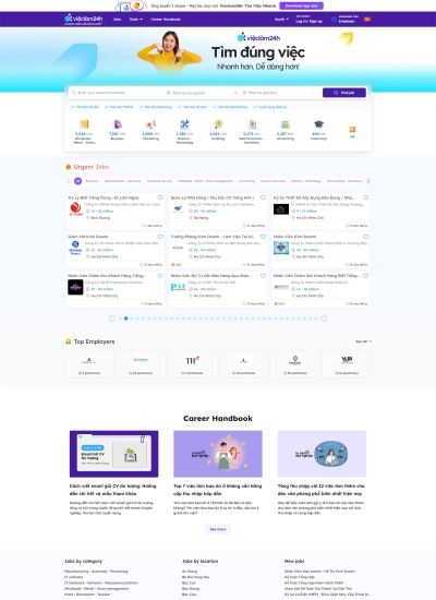 vieclam24h.vn - Tìm việc nhanh, tuyển dụng hiệu quả