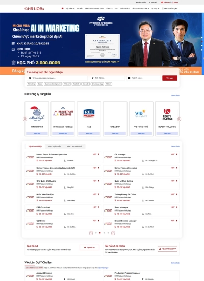 hr1jobs.com - Tuyển dụng, tìm việc làm