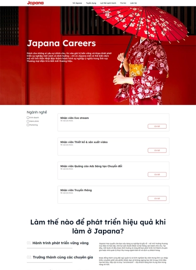 Japana tuyển dụng