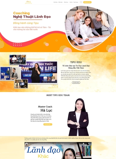 TIPU EDU - Tổ chức đào tạo tư duy lãnh đạo hàng đầu VN