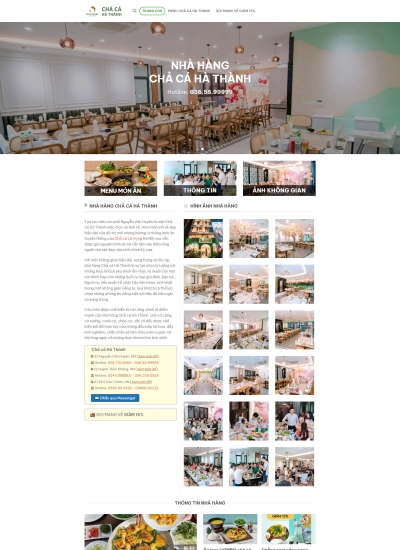 Chả cá Hà Thành - Nhà hàng Chả cá Lã Vọng Hà Nội