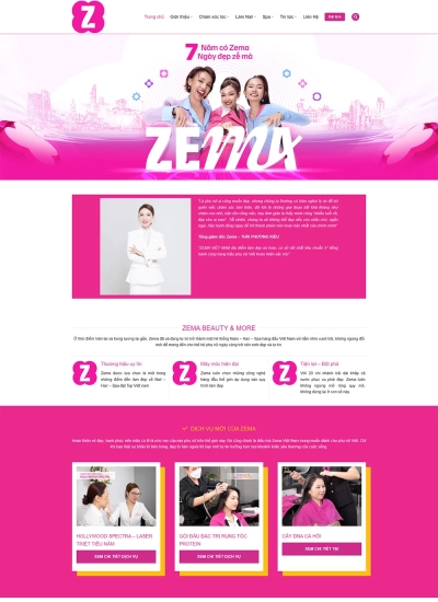 Zema Beauty & more - Hệ thống làm đẹp tiêu chuẩn Châu Âu