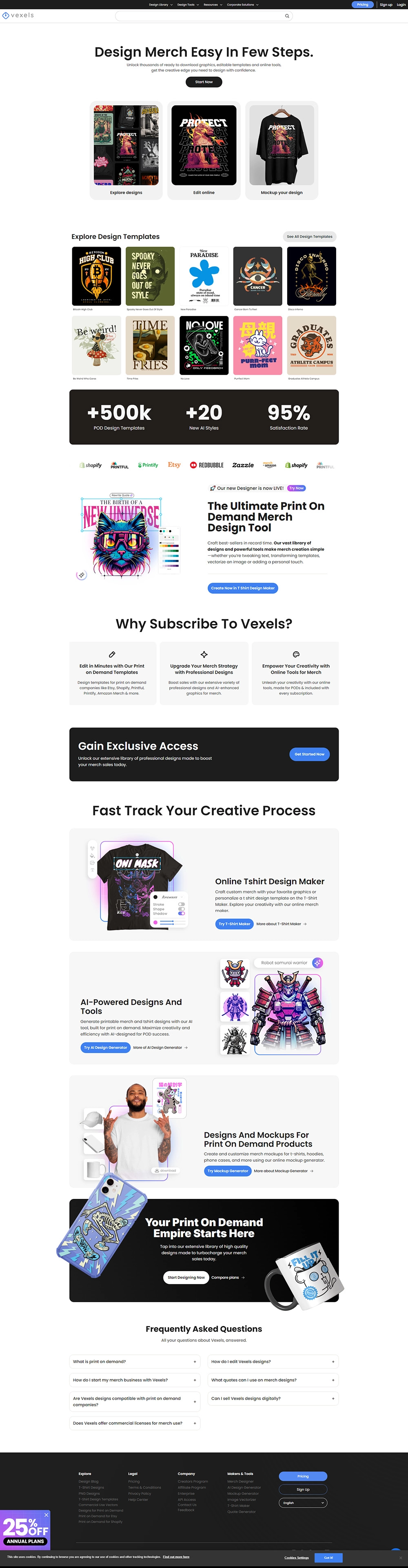 Vexels - Pro Designs Make Easy - Mẫu website HDWEBS