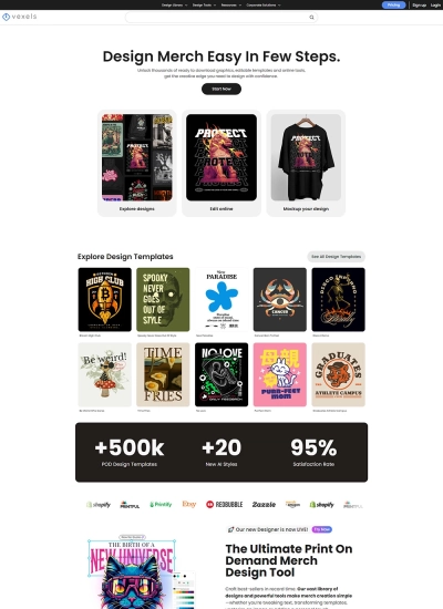 Vexels - Pro Designs Make Easy - Mẫu website HDWEBS