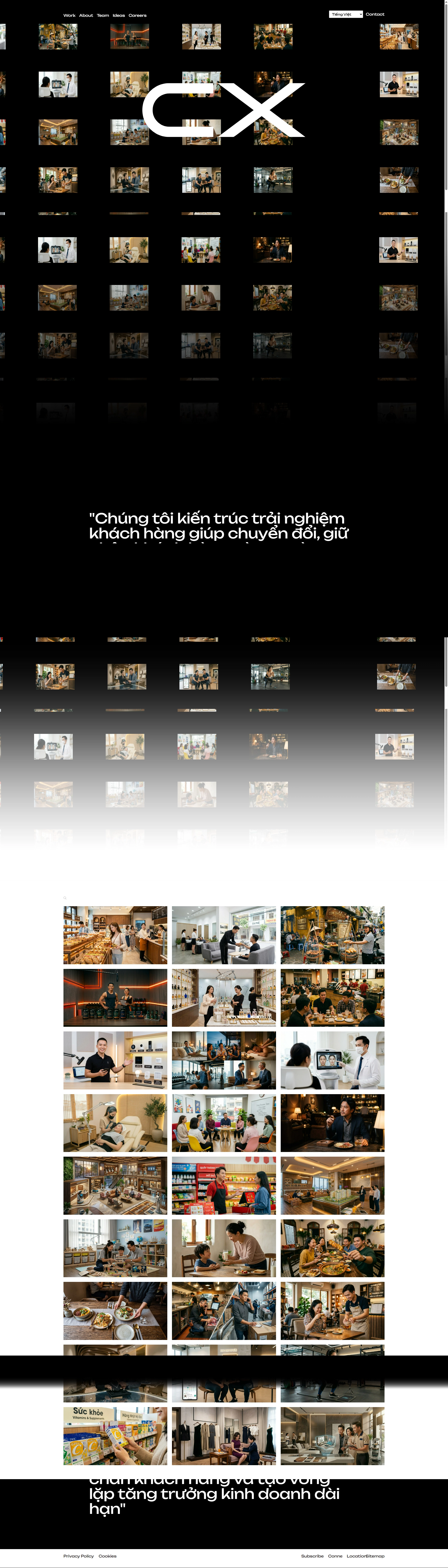 CÔNG TY TNHH DVTM BRAND CX - Mẫu website HDWEBS