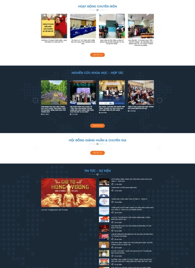 VIỆN ỨNG DỤNG KHOA HỌC TÂM LÝ - GIÁO DỤC - Mẫu website HDWEBS