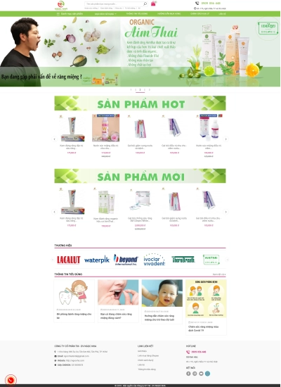 Ngọc nha - Mẫu website HDWEBS
