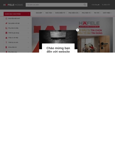 Website bán mỹ phẩm online — Mistine - Mẫu website HDWEBS