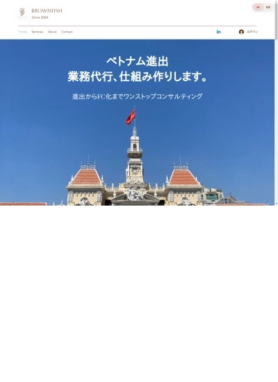 Website công ty tư vấn consulting — Brown Fish - Mẫu website HDWEBS
