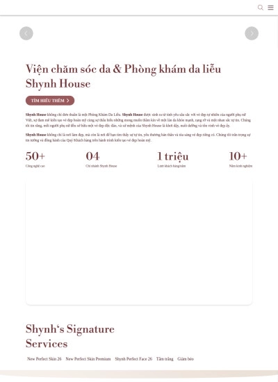 Website phòng khám nha khoa — WebSai - Mẫu website HDWEBS