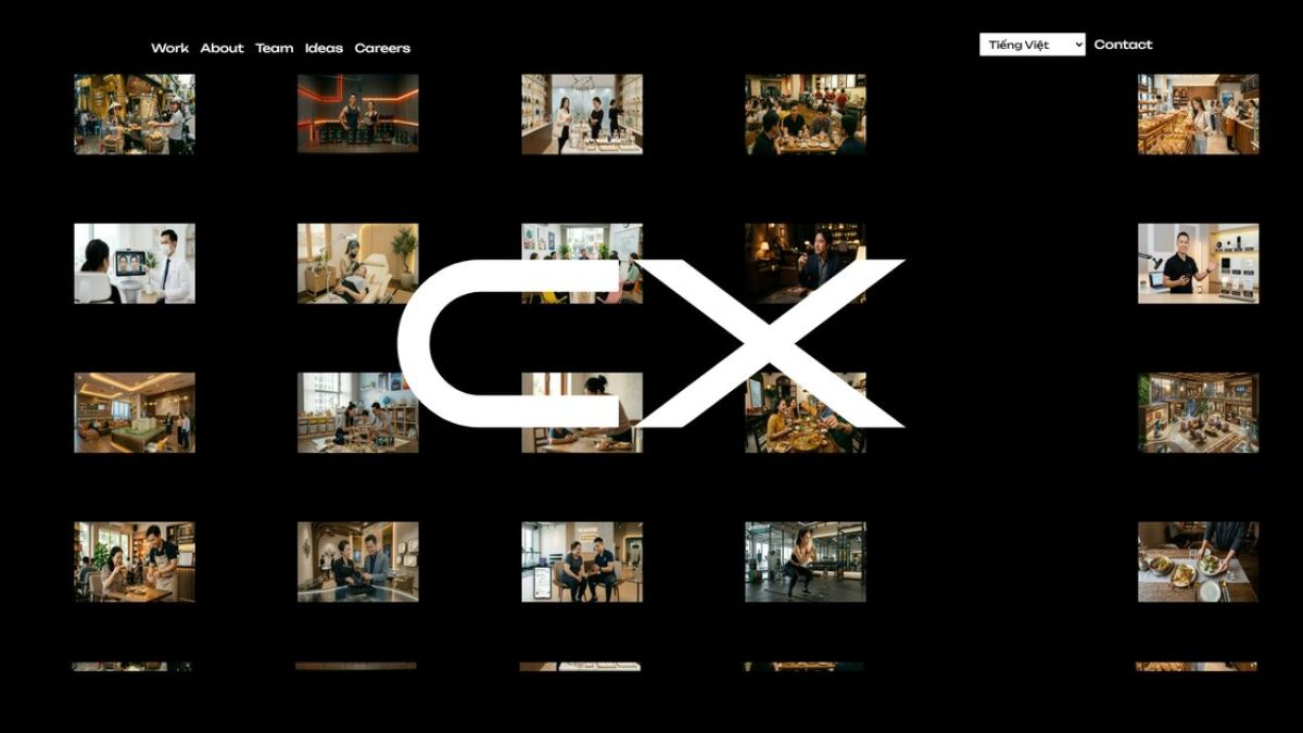 Website agency song ngữ Việt – Anh — dự án Brand CX