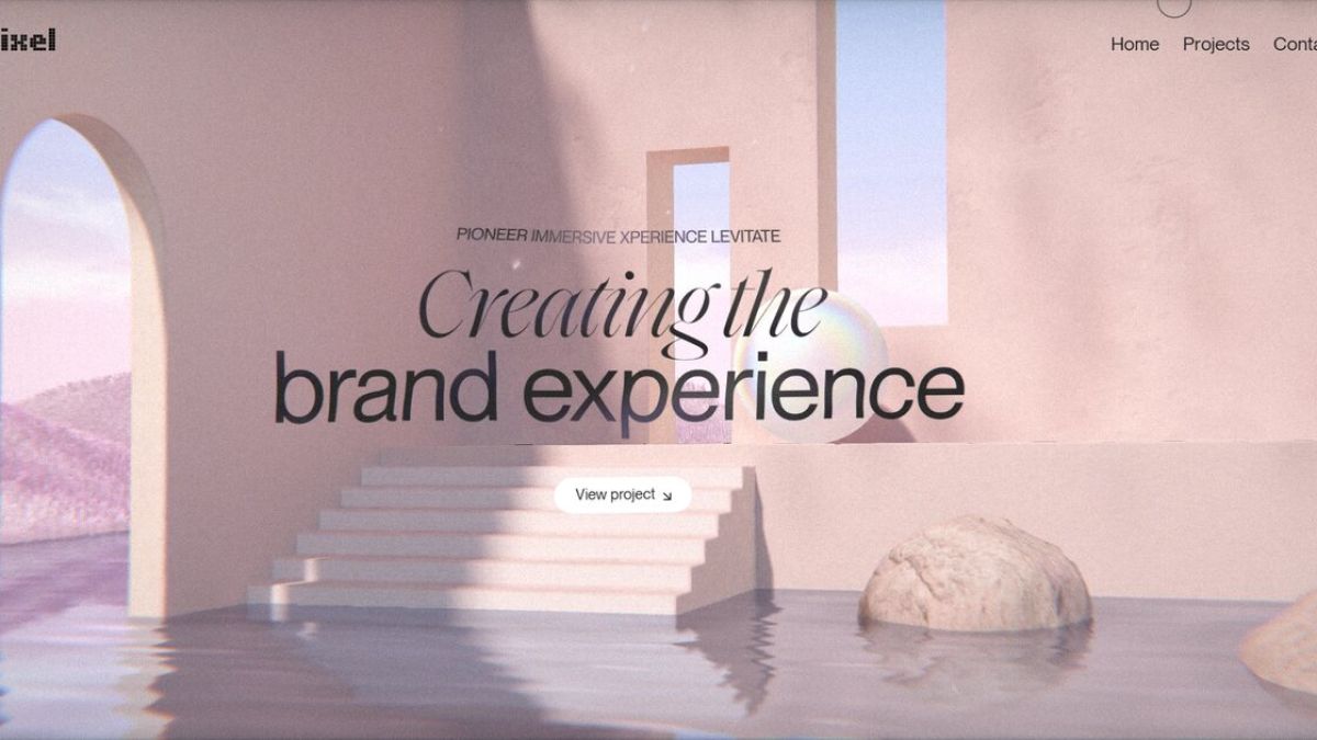 Website portfolio studio sáng tạo — dự án Brospixel Creative