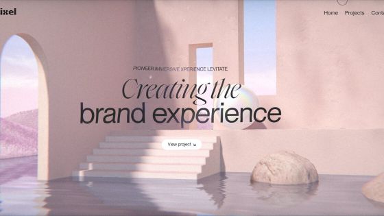 Website portfolio studio sáng tạo — dự án Brospixel Creative